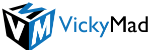 Vickymad Full Logo